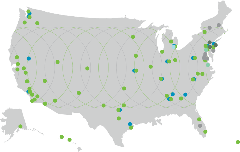 Locations Map
