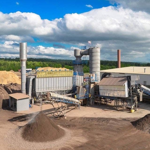 Thermal treatment facility from above