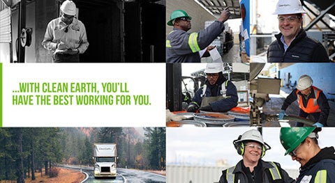 With Clean Earth, You'll Have the Best Working for You.